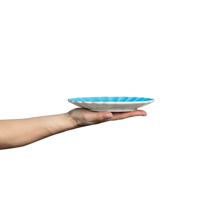 Oyster プレート 20 cm, Turquoise Mateus | マテュース