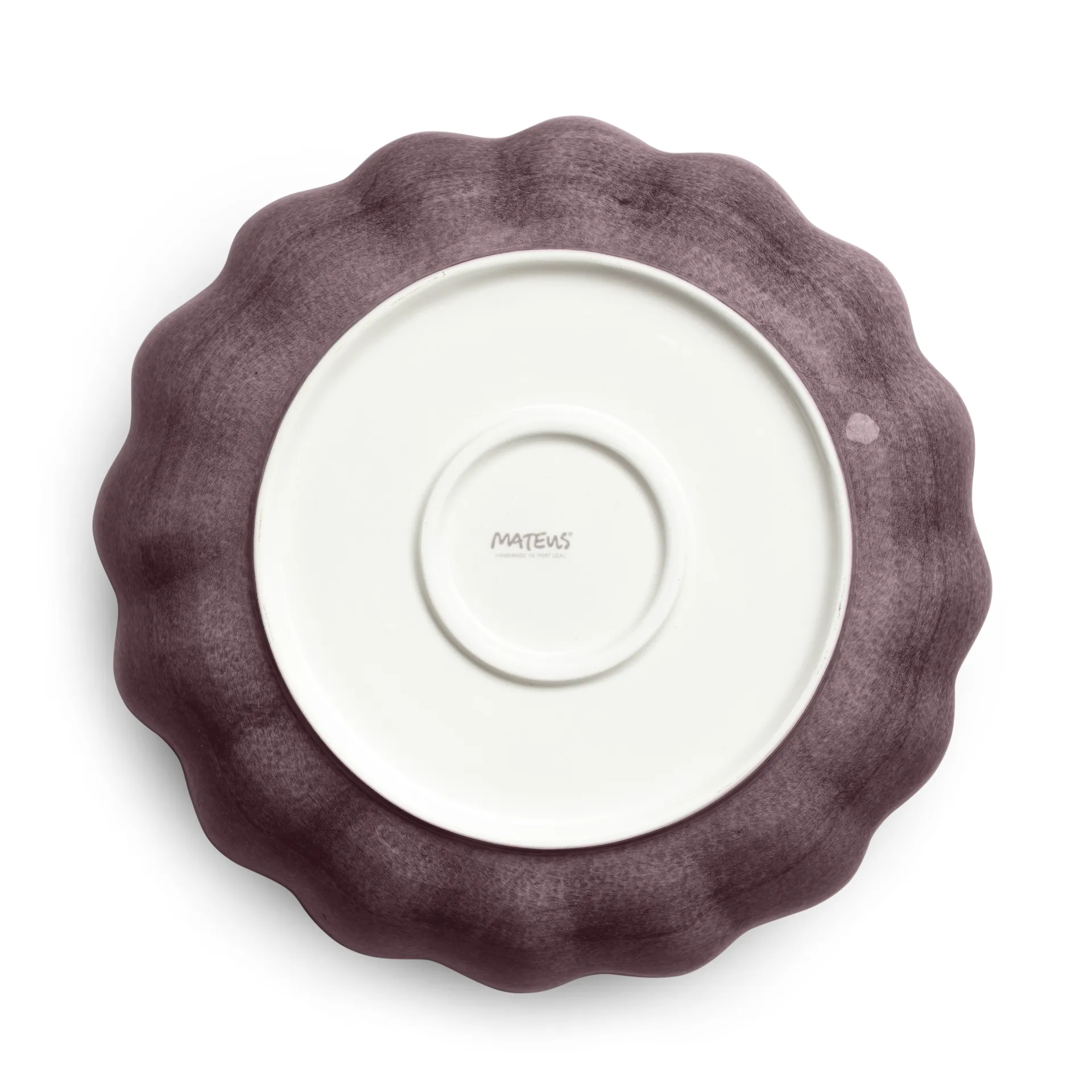 Oyster ボウル Ø24 cm, Plum Mateus | マテュース