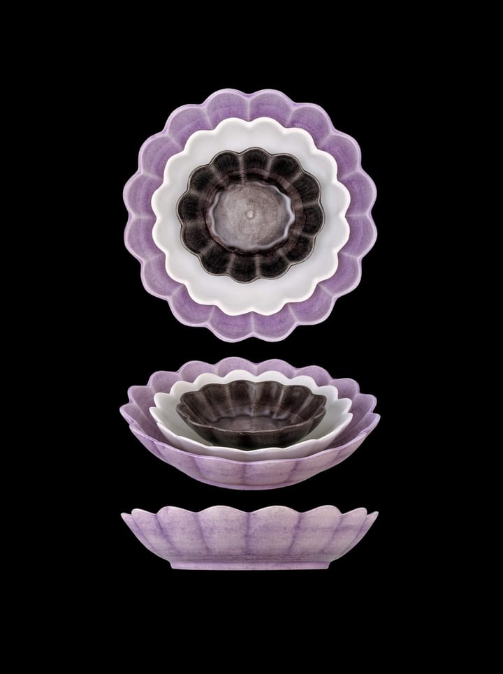 Oyster ボウル Ø24 cm, Violet Mateus | マテュース