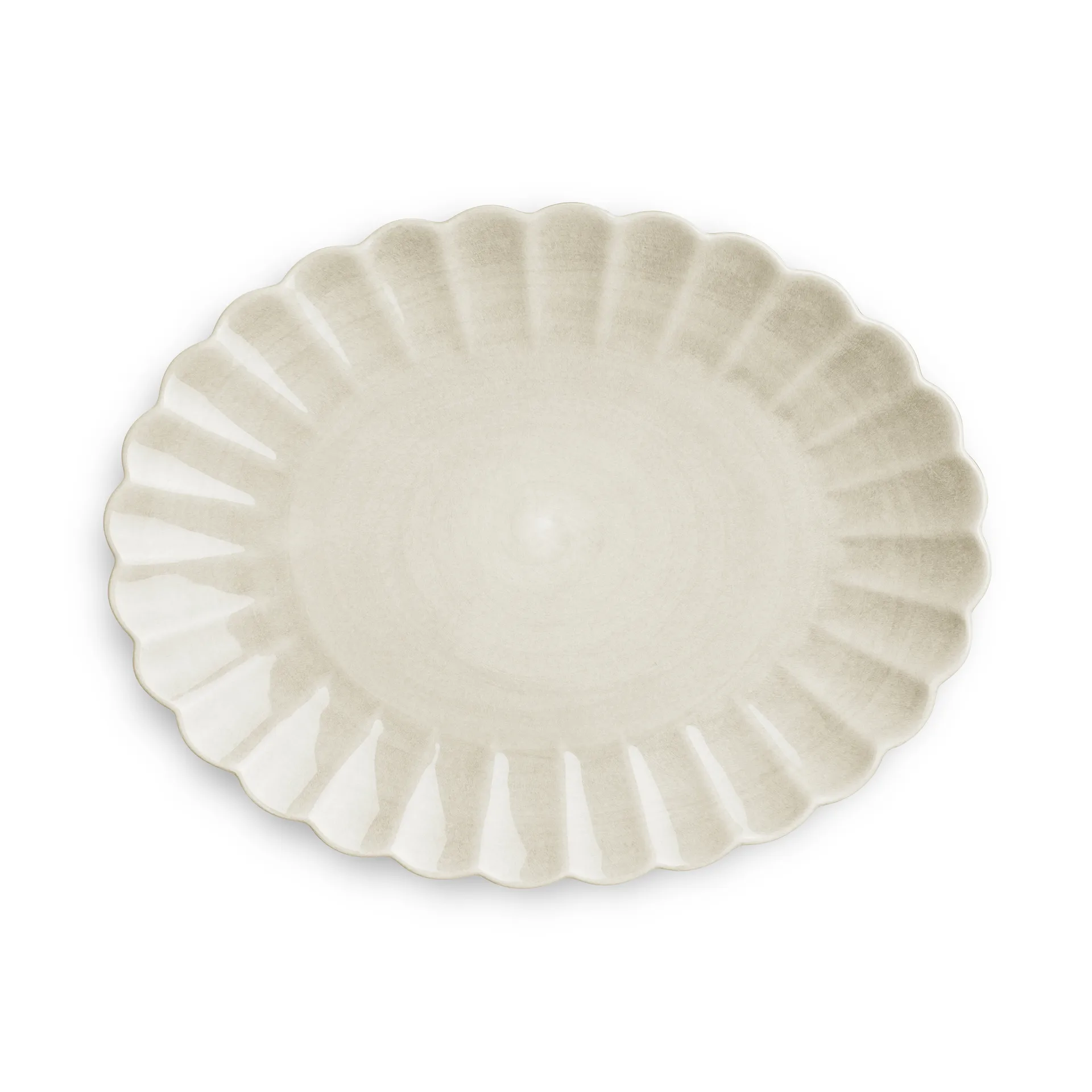 Oyster ソーサー 30x35 cm, Sand Mateus | マテュース