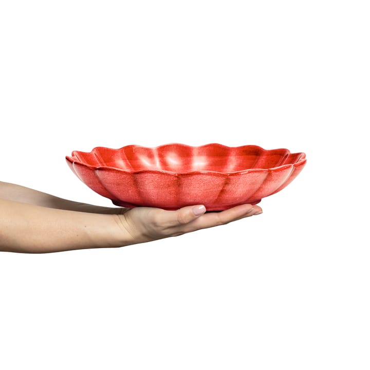 Oyster ボウル Ø31 cm, Red Mateus | マテュース
