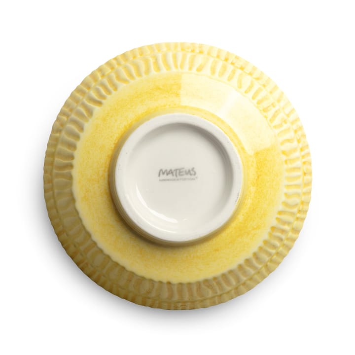 Stripes ボウル Ø15 cm, Yellow Mateus | マテュース