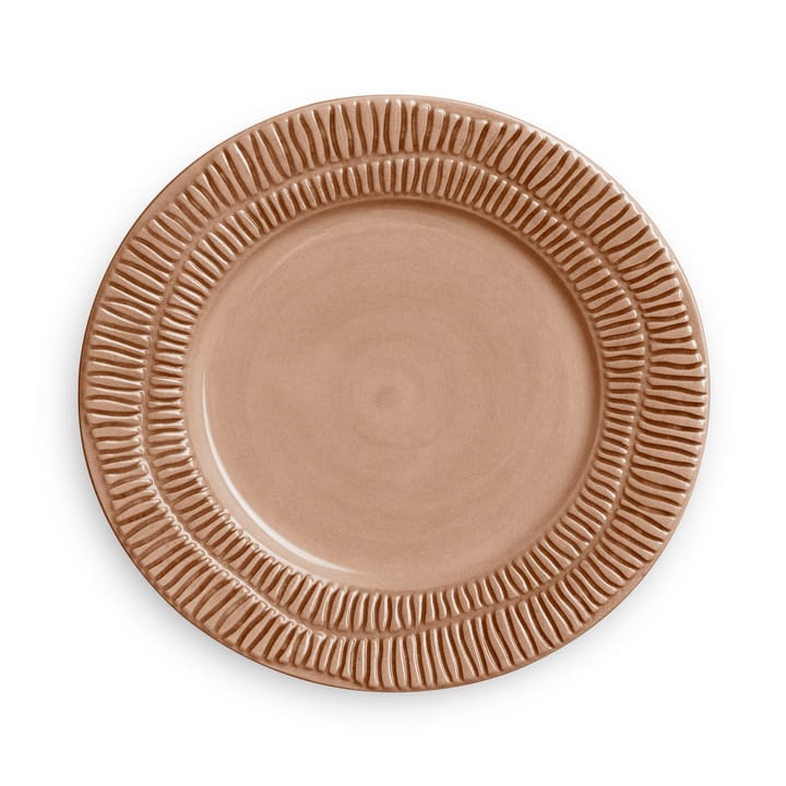 Stripes プレート Ø21 cm - Cinnamon - Mateus | マテュース