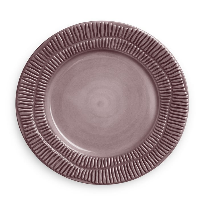 Stripes プレート Ø21 cm - Plum - Mateus | マテュー�ス