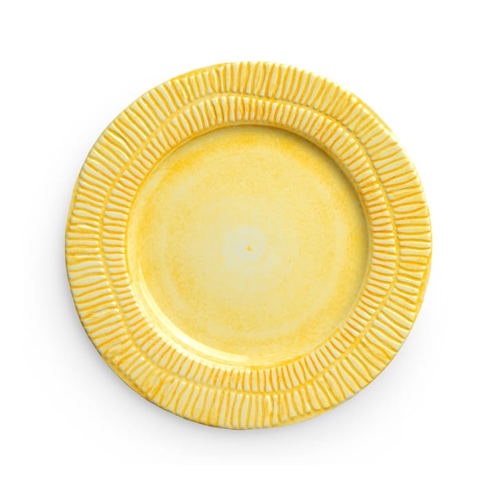 Stripes プレート Ø21 cm - Yellow - Mateus | マテュース