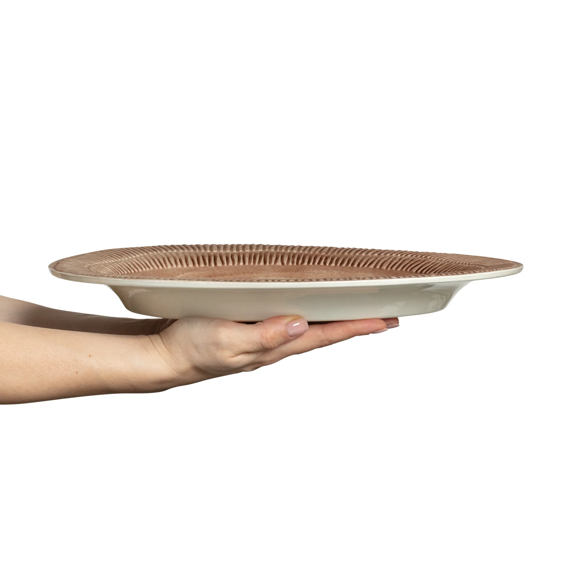 Stripes プラッター 30x35 cm, Cinnamon Mateus | マテュース