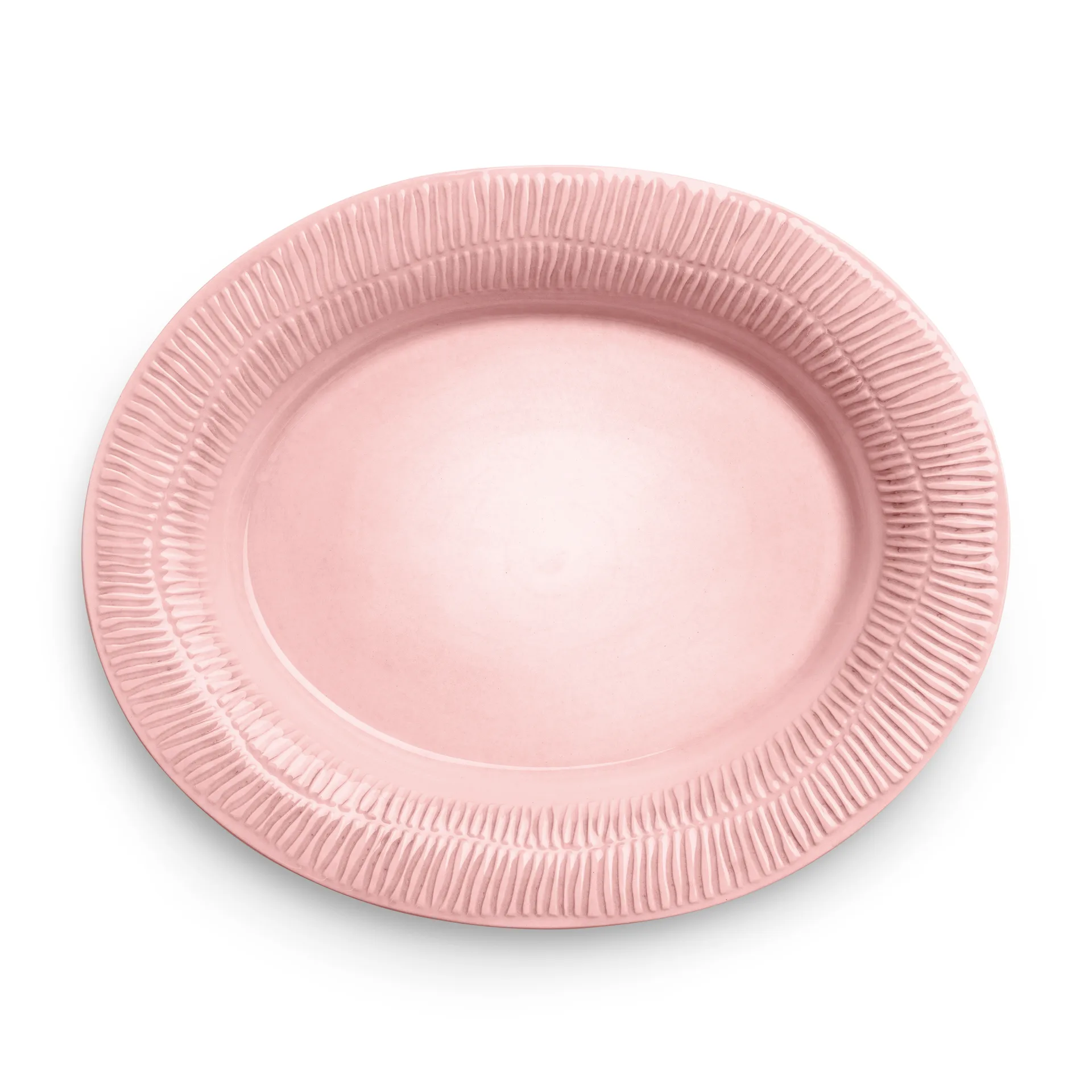 Stripes プラッター 30x35 cm, Light pink Mateus | マテュース