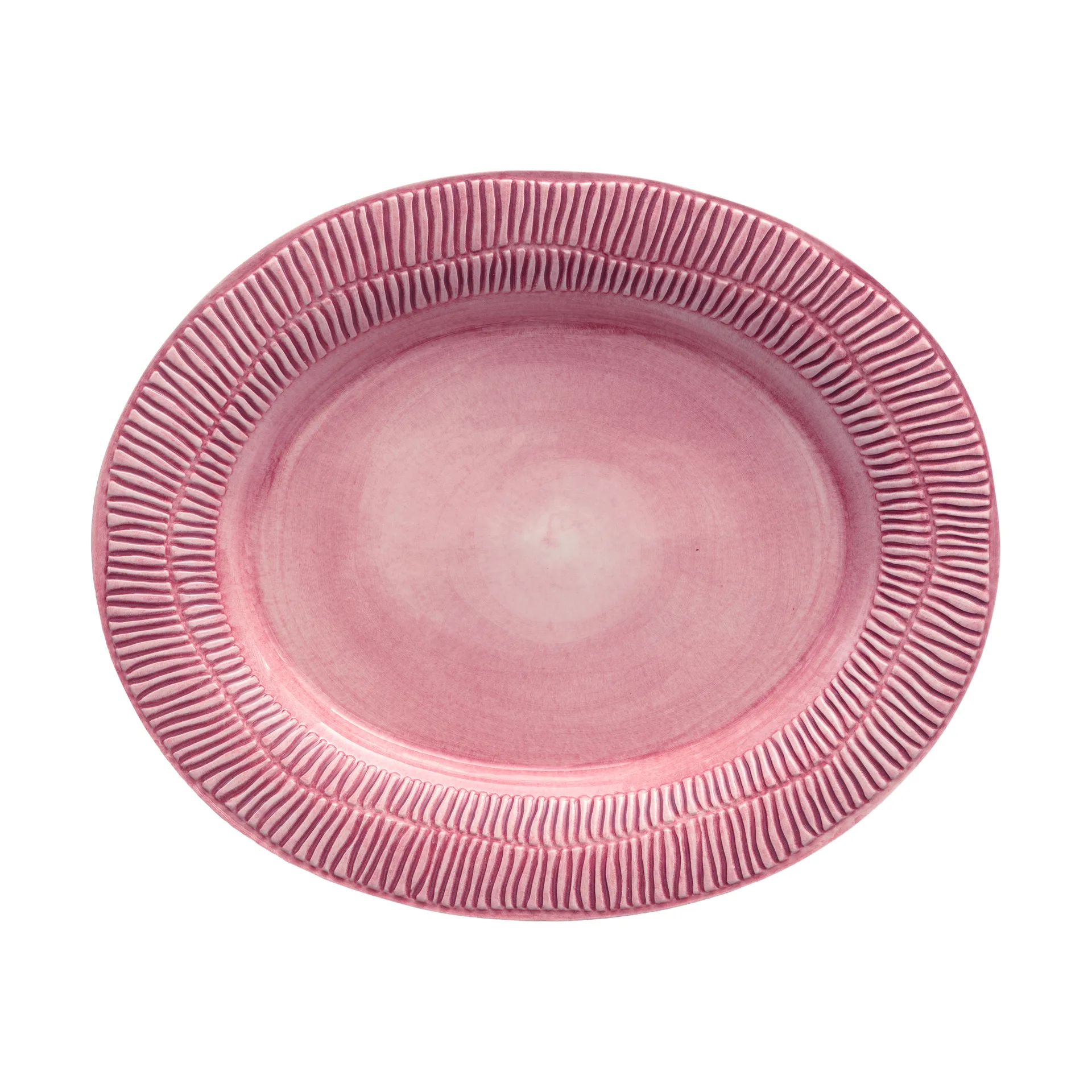 Stripes プラッター 30x35 cm, Pink Mateus | マテュース