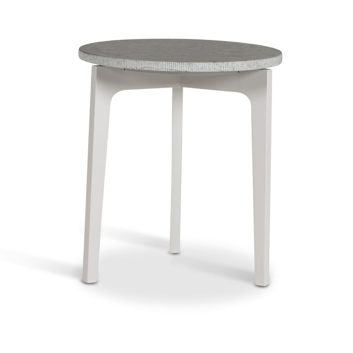 Höllviken サイドテーブル - limestone, light gray lacquer - Mavis