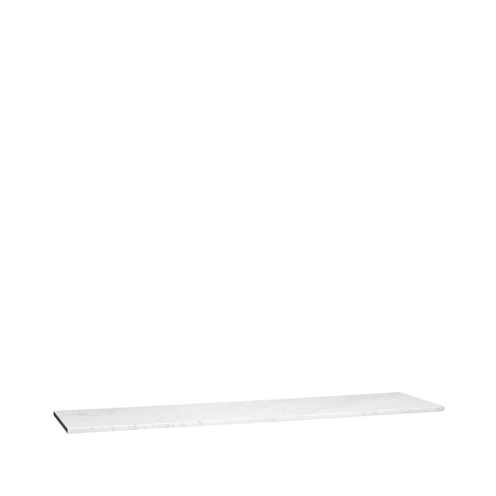 Höllviken トップパネル, white marble, for media bench Mavis