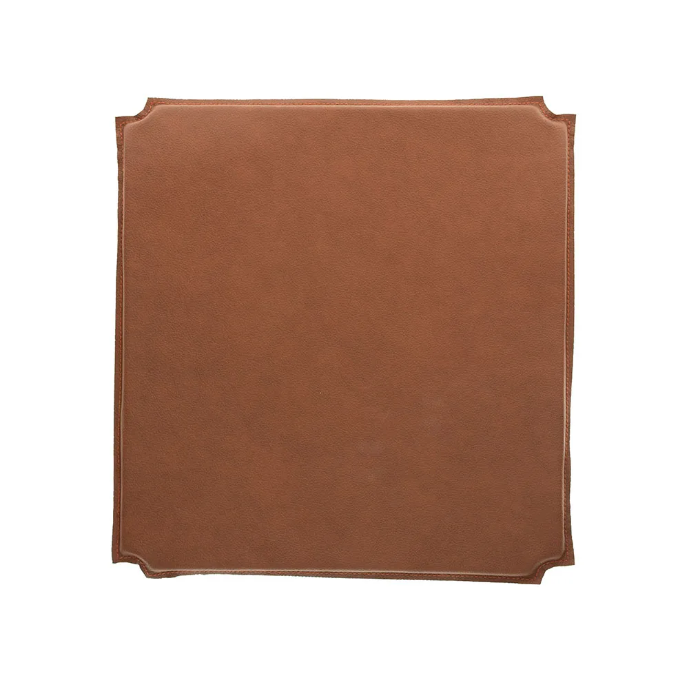 Red チェアシート, leather cognac Mavis