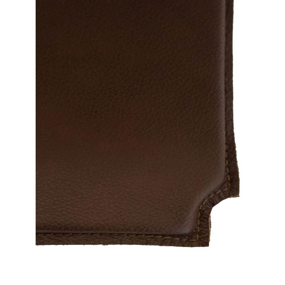 Red チェアシート, leather mocca Mavis