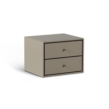 Volt 壁掛け ベッドサイドテーブル - Beige-stainless steel - Mavis