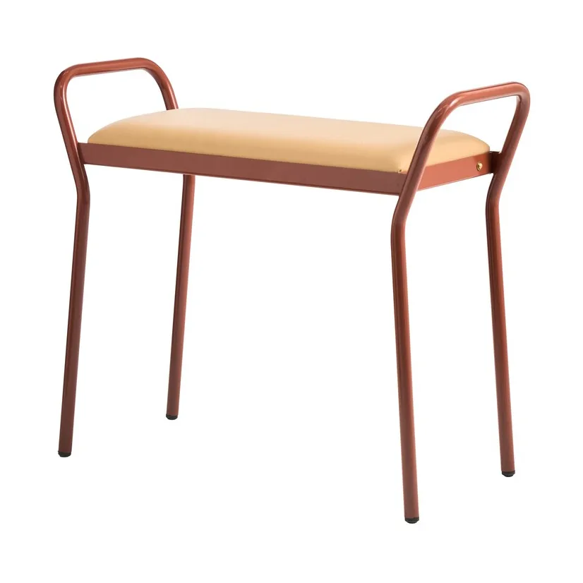 Anyone スツール, Cinnamon-vegeta trace leather Maze | メイズ