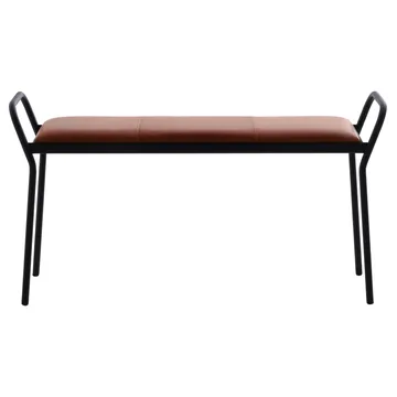 Anytwo スツール - Black-vintage cognac - Maze | メイズ