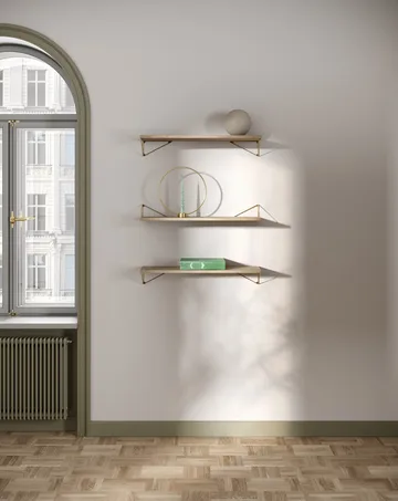 ピタゴラスバンドルAシェルフシステムoak-brass - undefined - Maze | メイズ