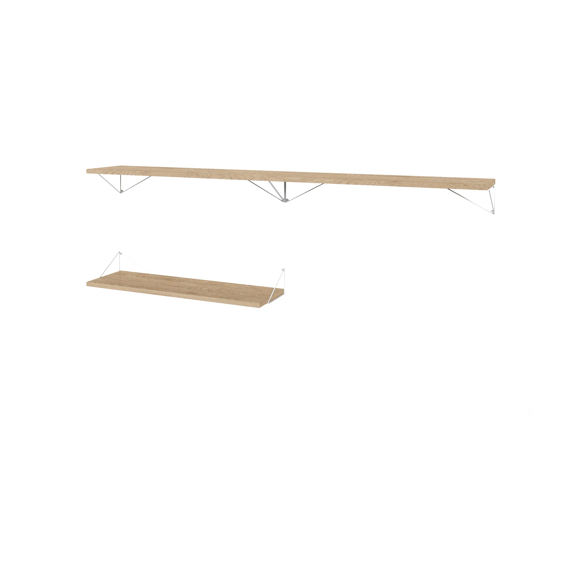 ピタゴラスバンドルAシェルフシステムoak-white Maze | メイズ