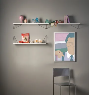 ピタゴラスバンドルAシェルフシステムwhite-chrome - Maze | メイズ