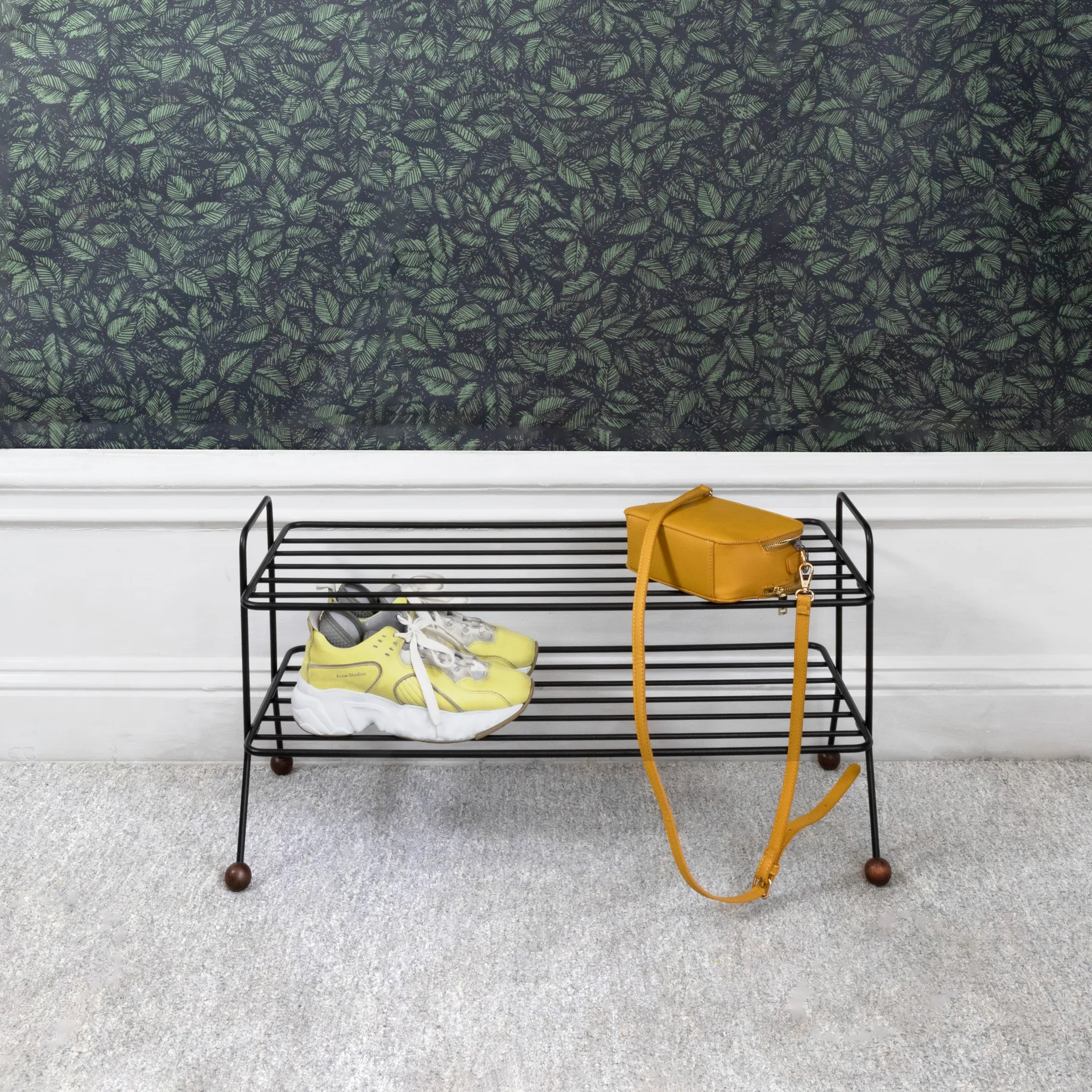 Bill シューズラック, black-dark brown Maze | メイズ