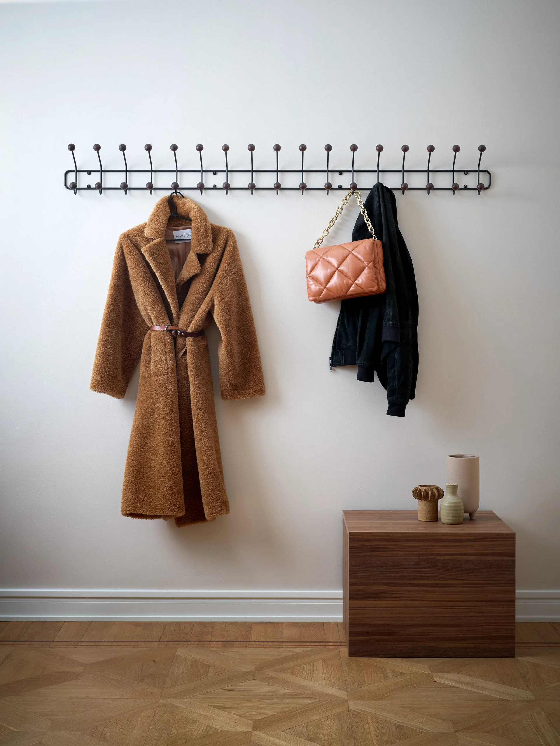 Bill Horizontal XL, Black-dark brown Maze | メイズ