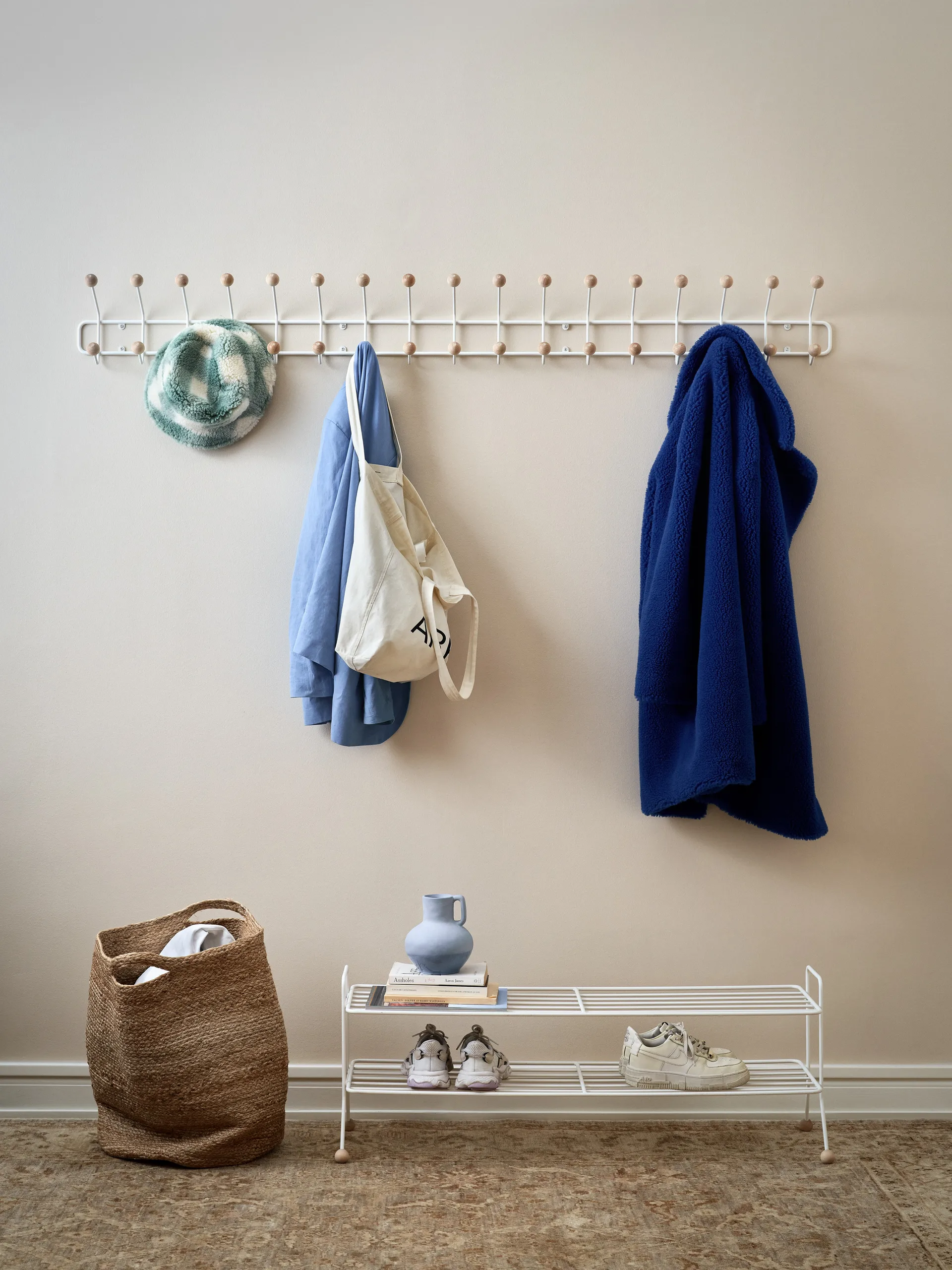 Bill Horizontal XL, White Maze | メイズ