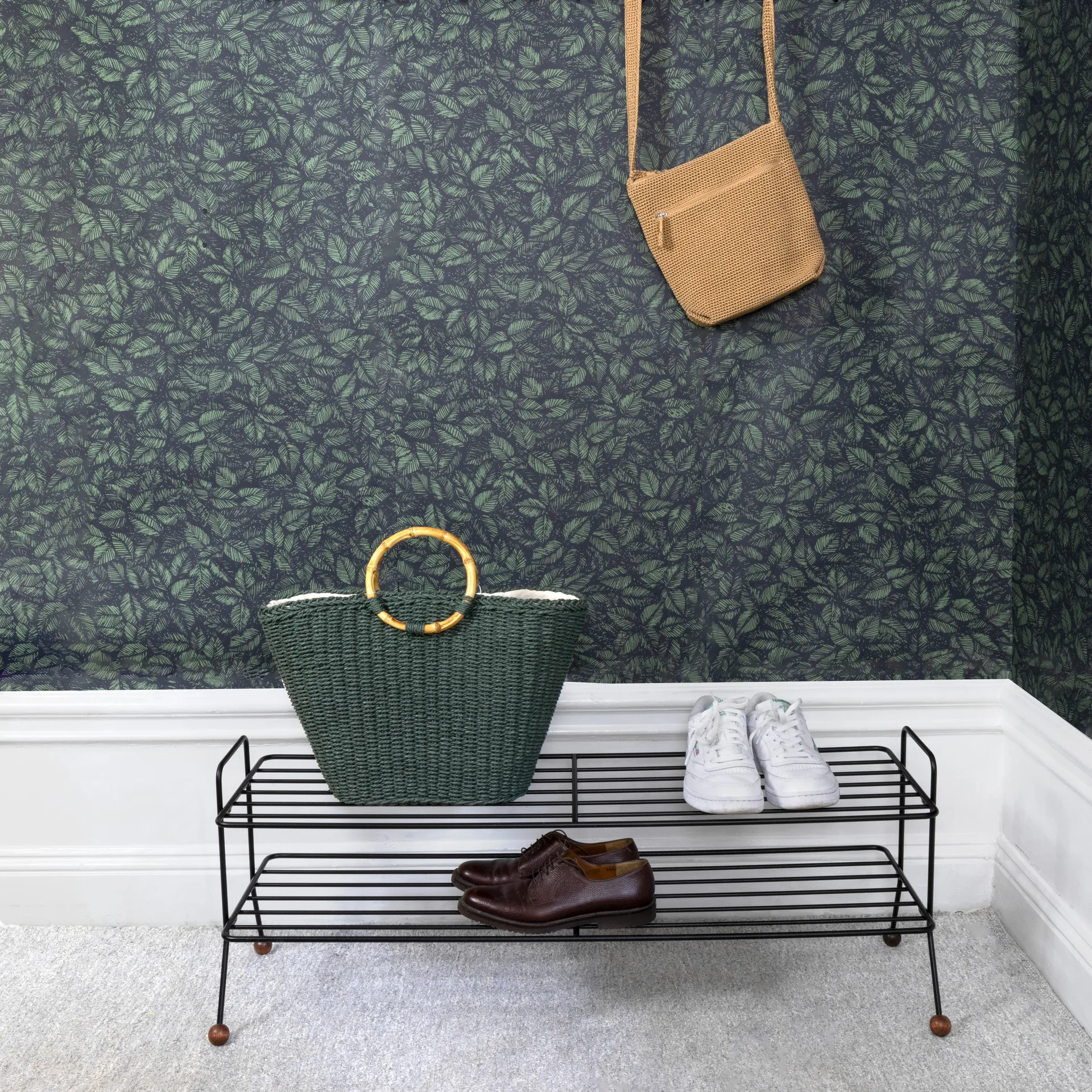 Bill シューズラック L, black-dark brown Maze | メイズ