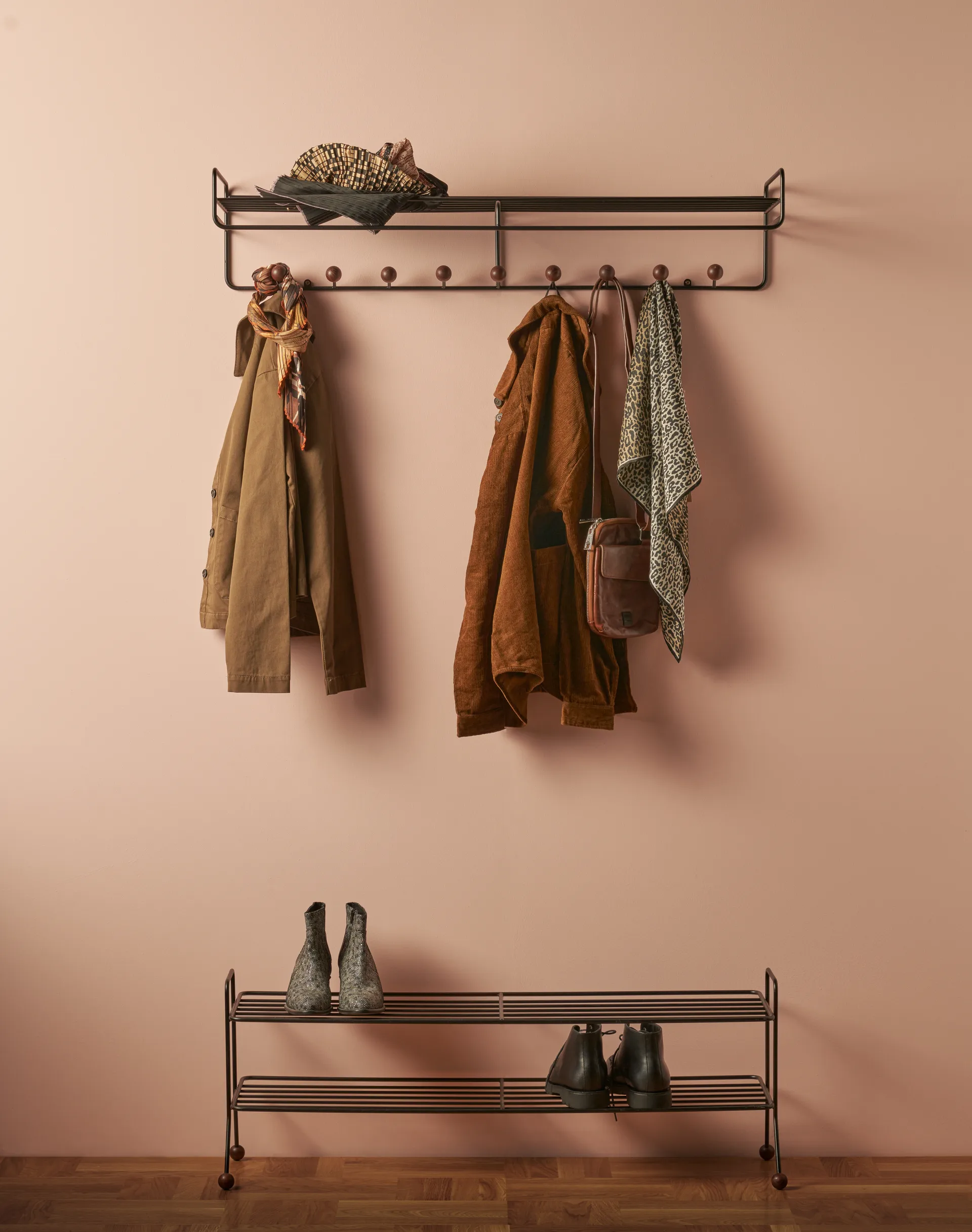 Bill シューズラック L, black-dark brown Maze | メイズ