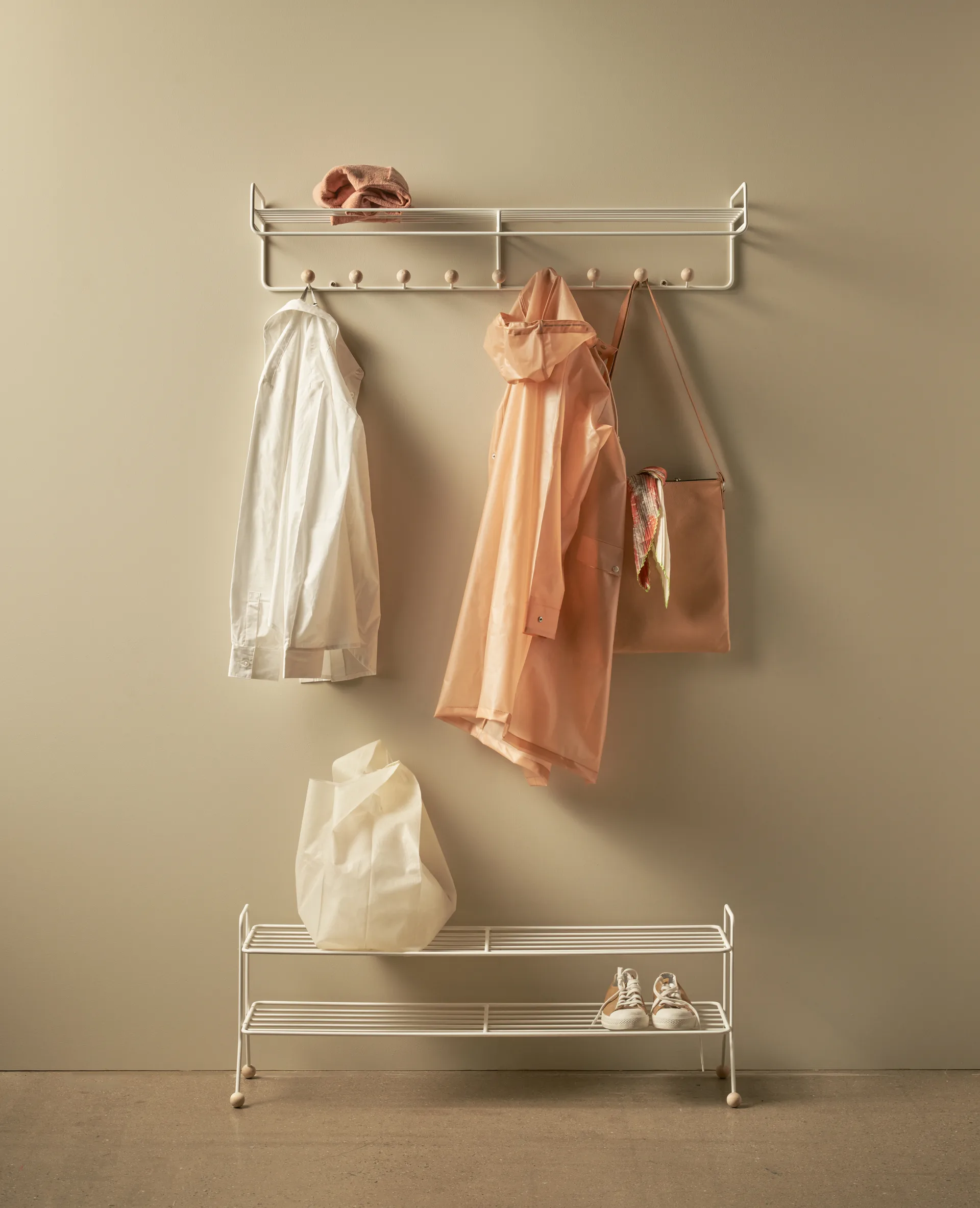 Bill ハットラック L ハットラック, Greige Maze | メイズ