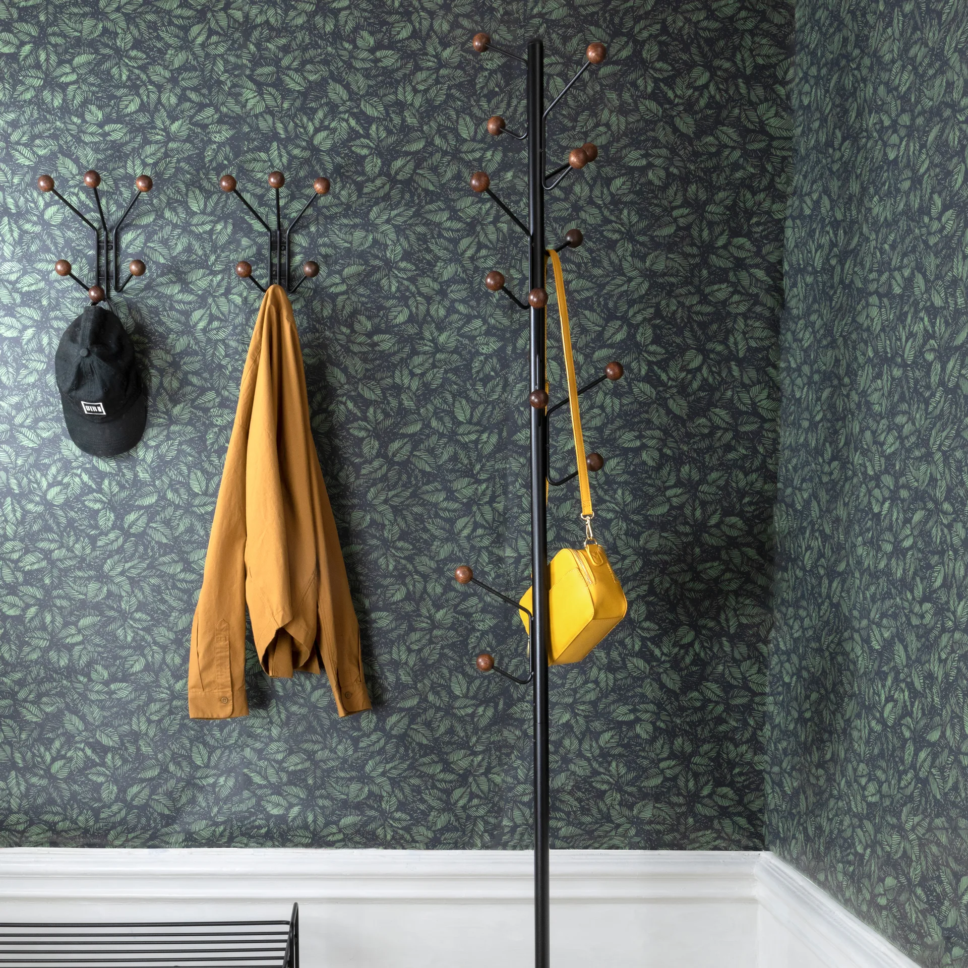 Bill XS ハンガー, black-dark brown Maze | メイズ