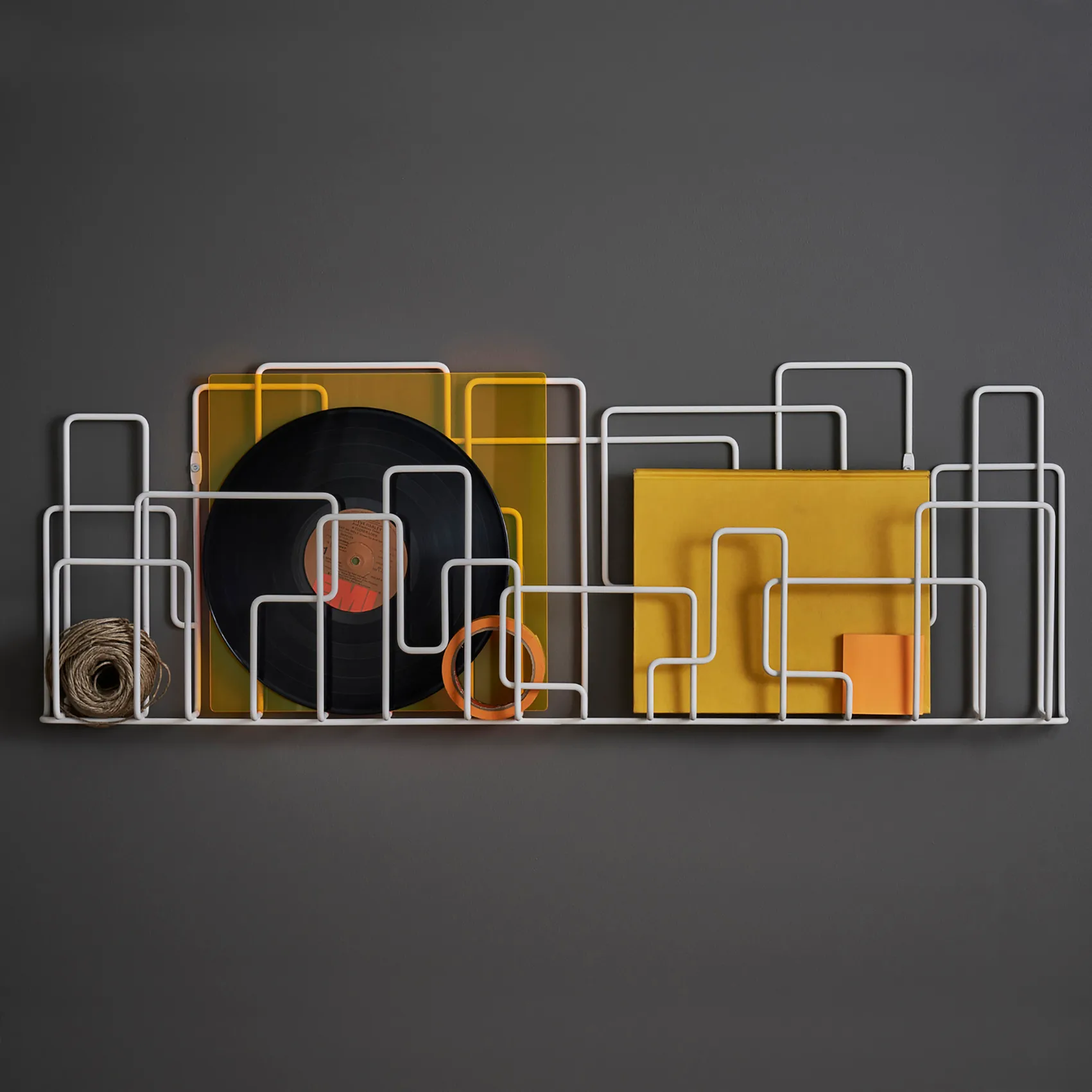 City Sunday マガジンホルダー, white Maze | メイズ