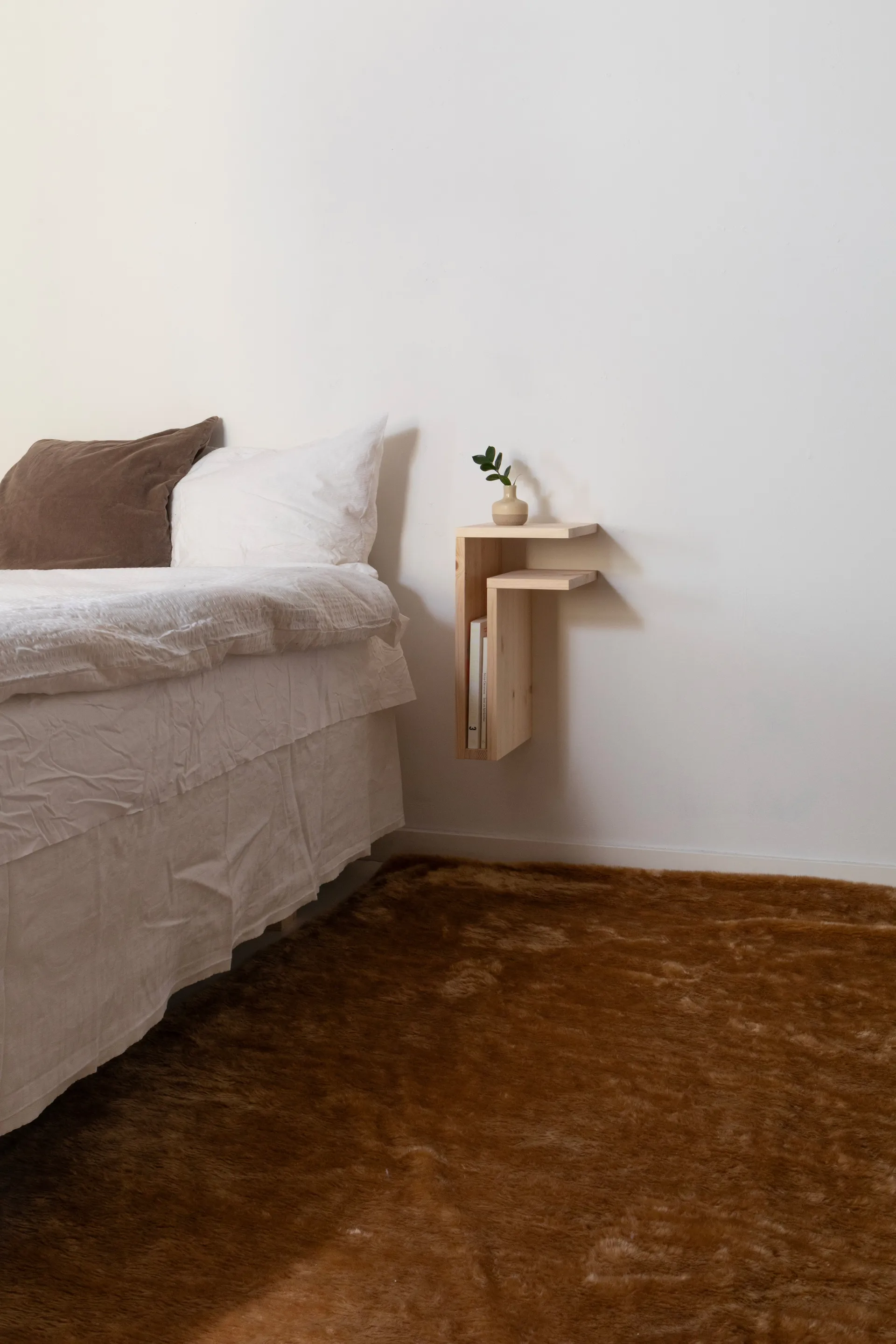 F-shelf Play DIY ウォールシェルフ, Pine, right Maze | メイズ