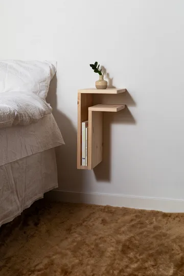 F-shelf Play DIY ウォールシェルフ - Pine, right - Maze | メイズ