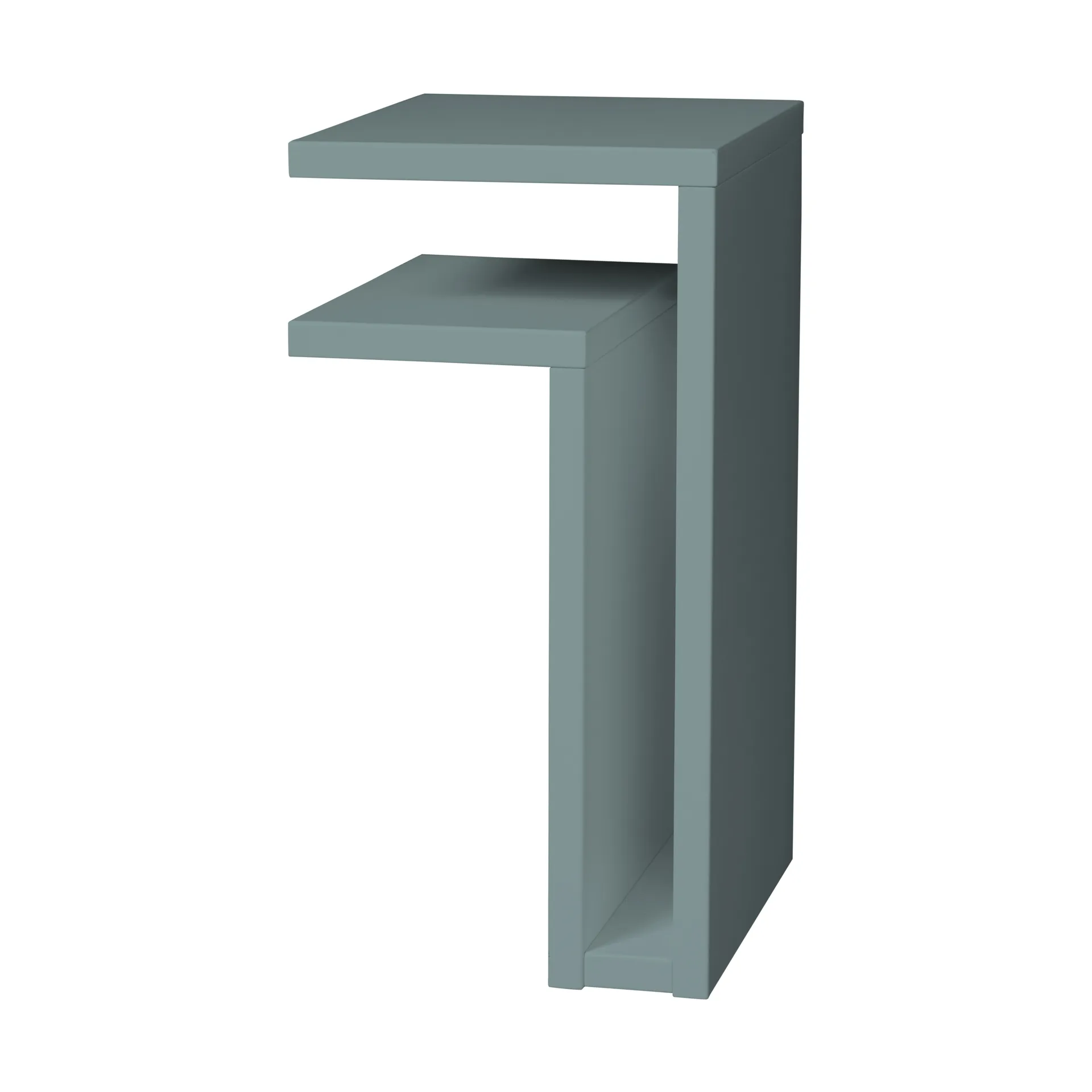 F-shelf ウォールシェルフ ピジョンブルー, Shelf to the left Maze | メイズ