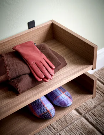 Gentle シューラック - Walnut, 78x8x30 cm - Maze | メイズ