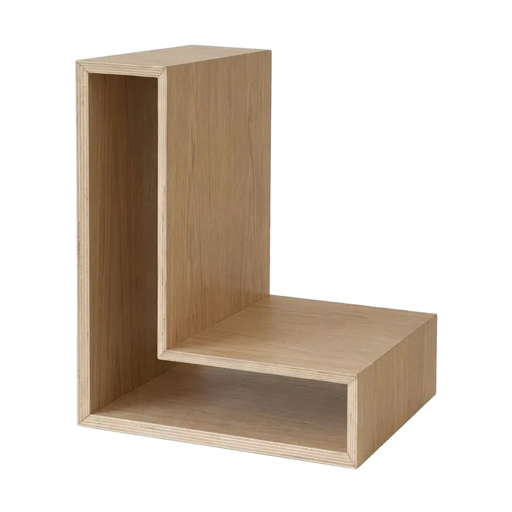L-shelf ウォールシェルフ - Oak, 30x38x29 cm - Maze | メイズ