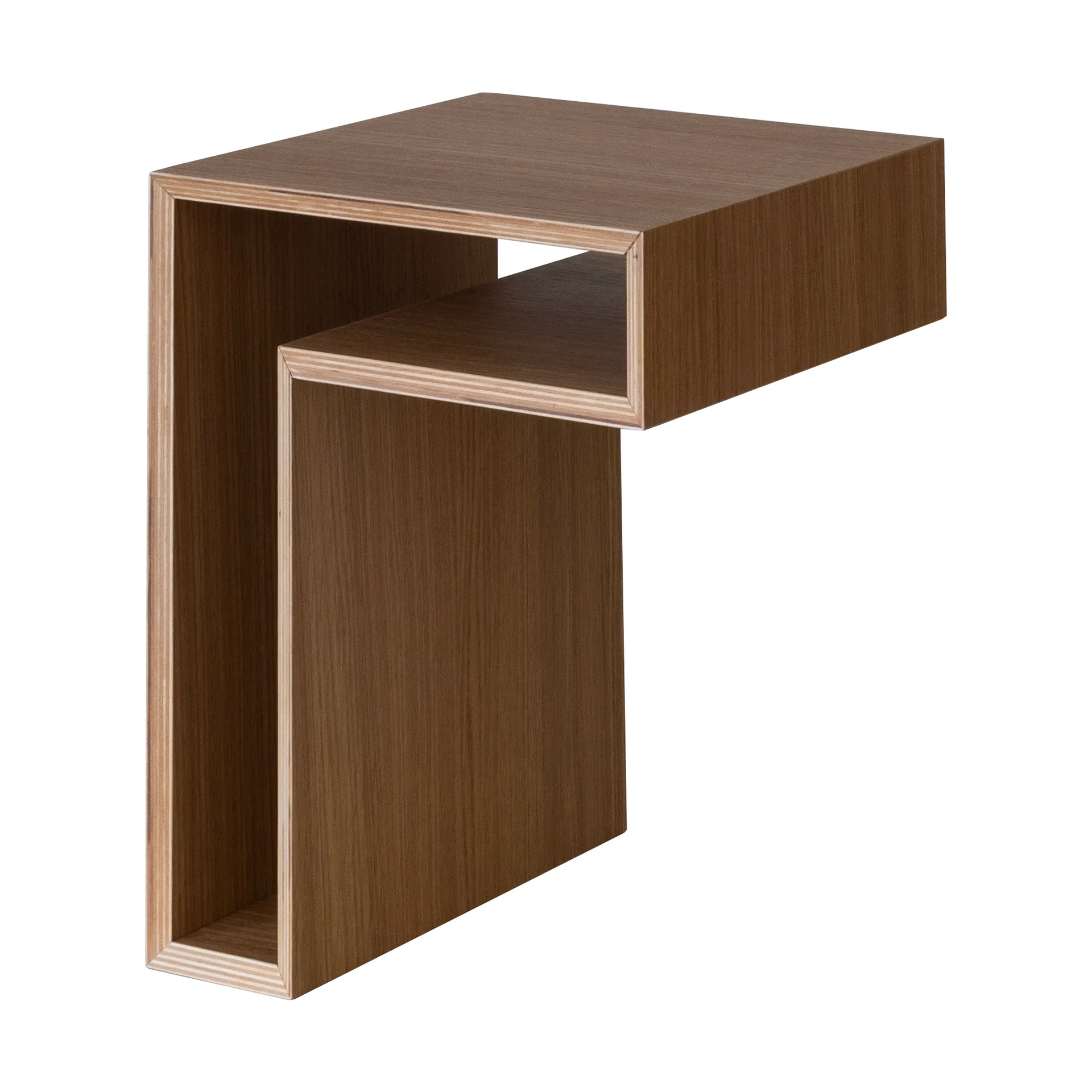 L-shelf ウォールシェルフ, Walnut, 30x38x29 cm Maze | メイズ