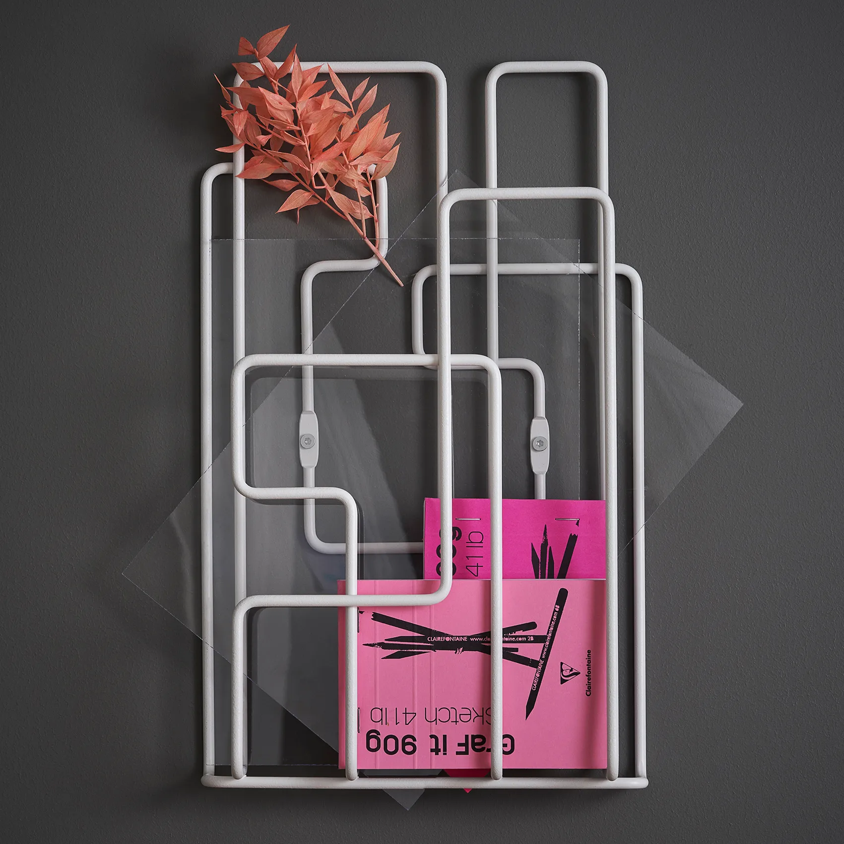 Little Saturday マガジンホルダー, white Maze | メイズ