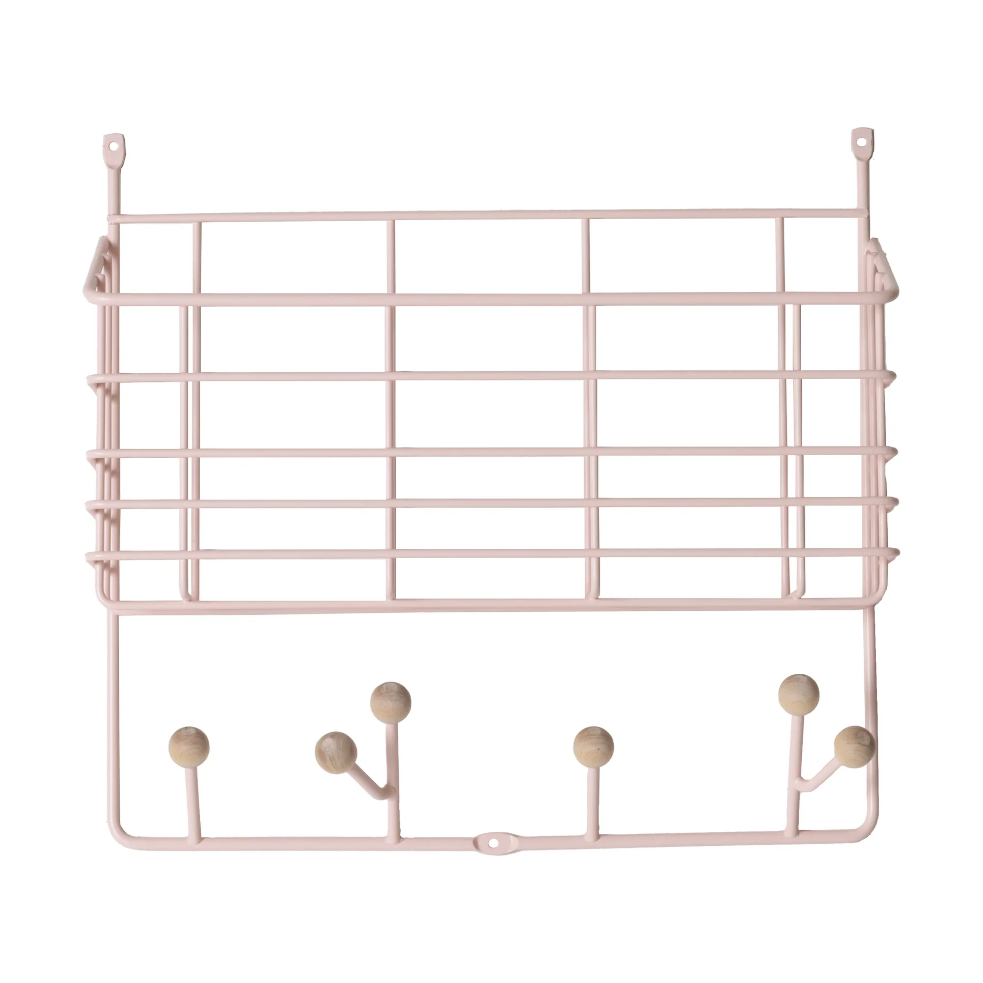 Middle Shelf Junior, Pale pink, 38.6x35.2x8.6 cm Maze | メイズ