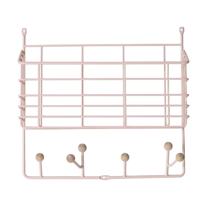 Middle Shelf Junior - Pale pink, 38.6x35.2x8.6 cm - Maze | メイズ