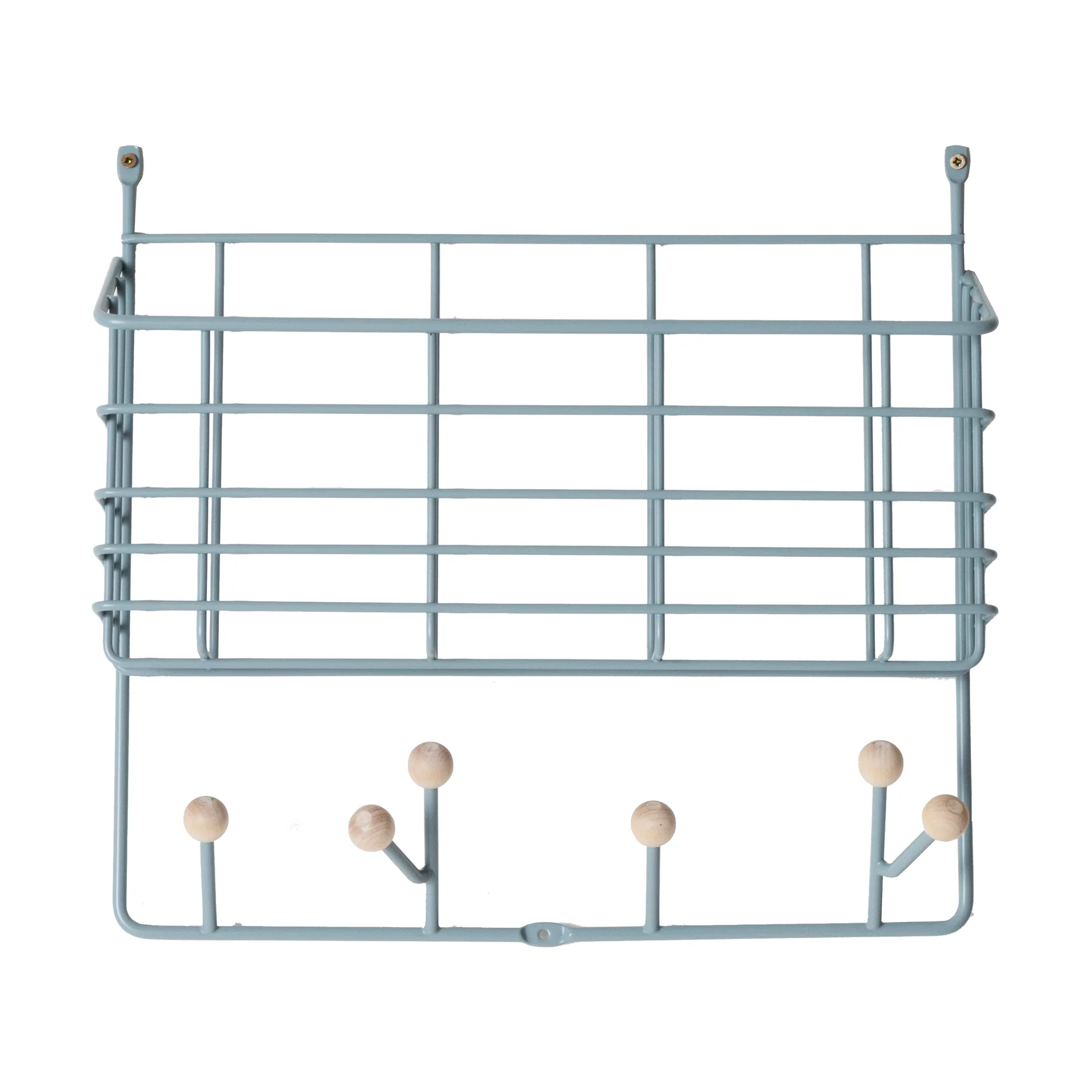 Middle Shelf Junior, Pigeon blue, 38.6x35.2x8.6 cm Maze | メイズ