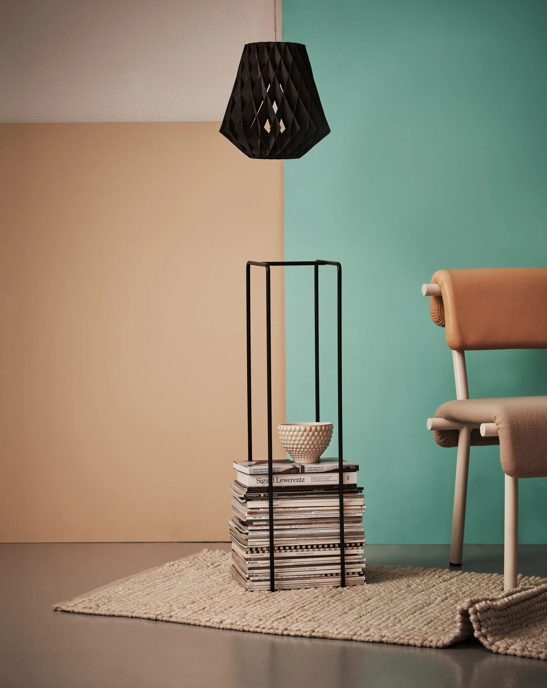 Mixrack 収納ラック L, Black Maze | メイズ