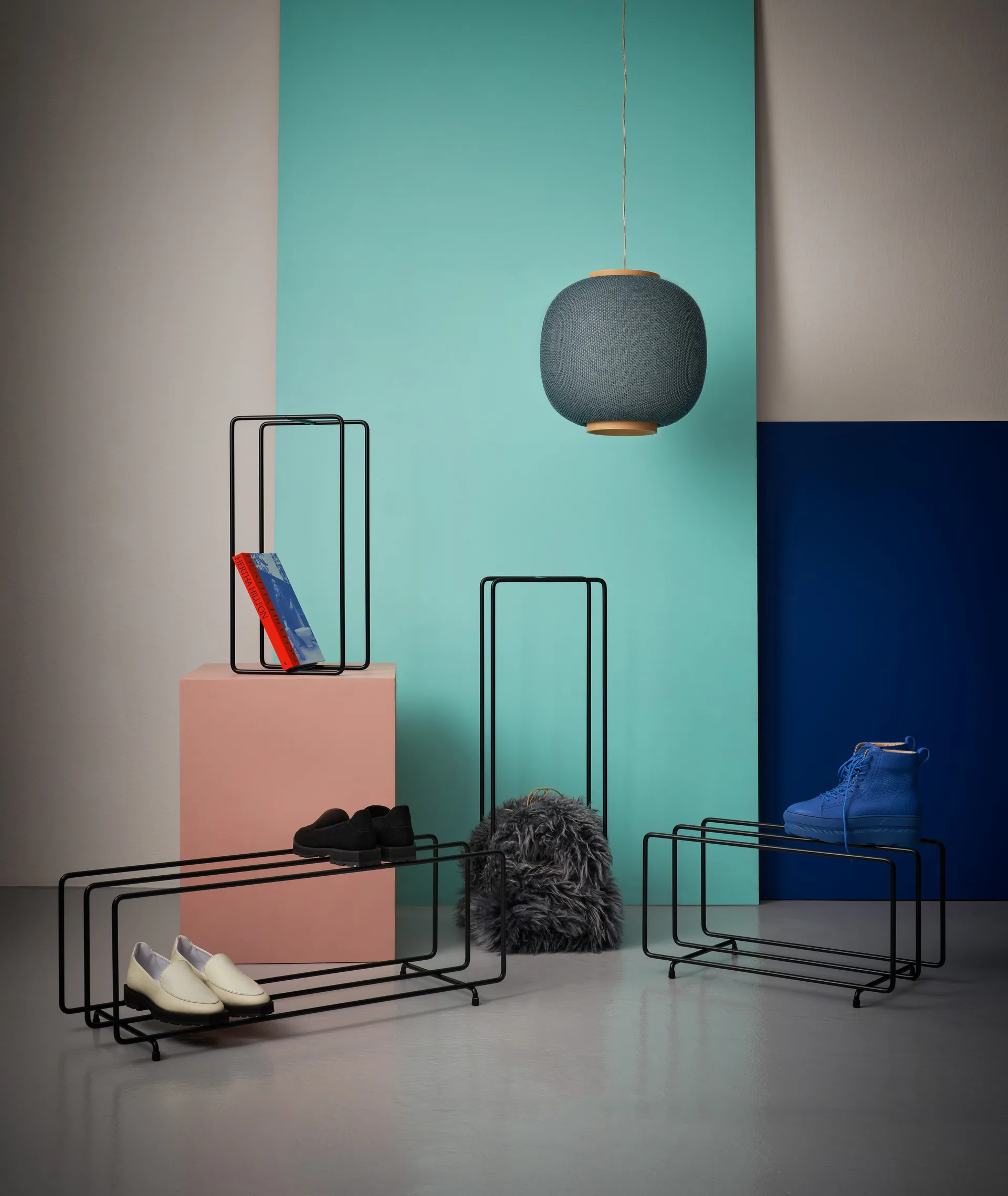 Mixrack 収納ラック L, Black Maze | メイズ