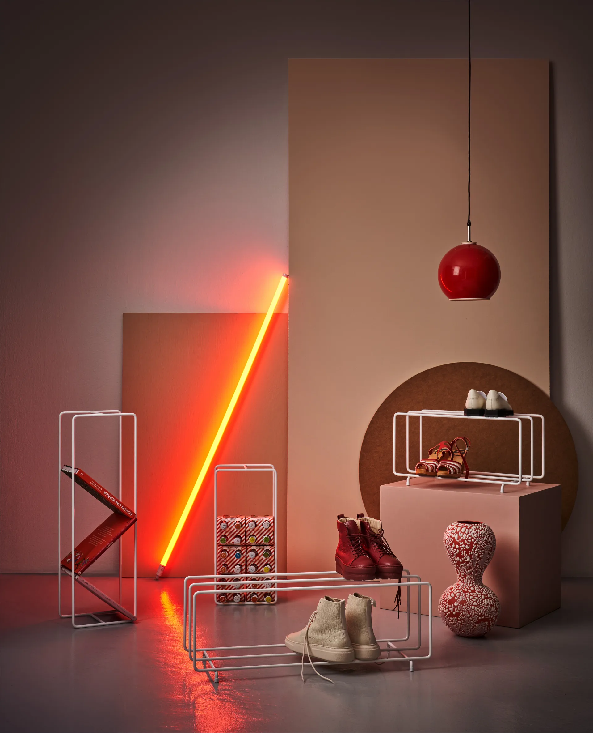 Mixrack 靴用シェルフ, White Maze | メイズ