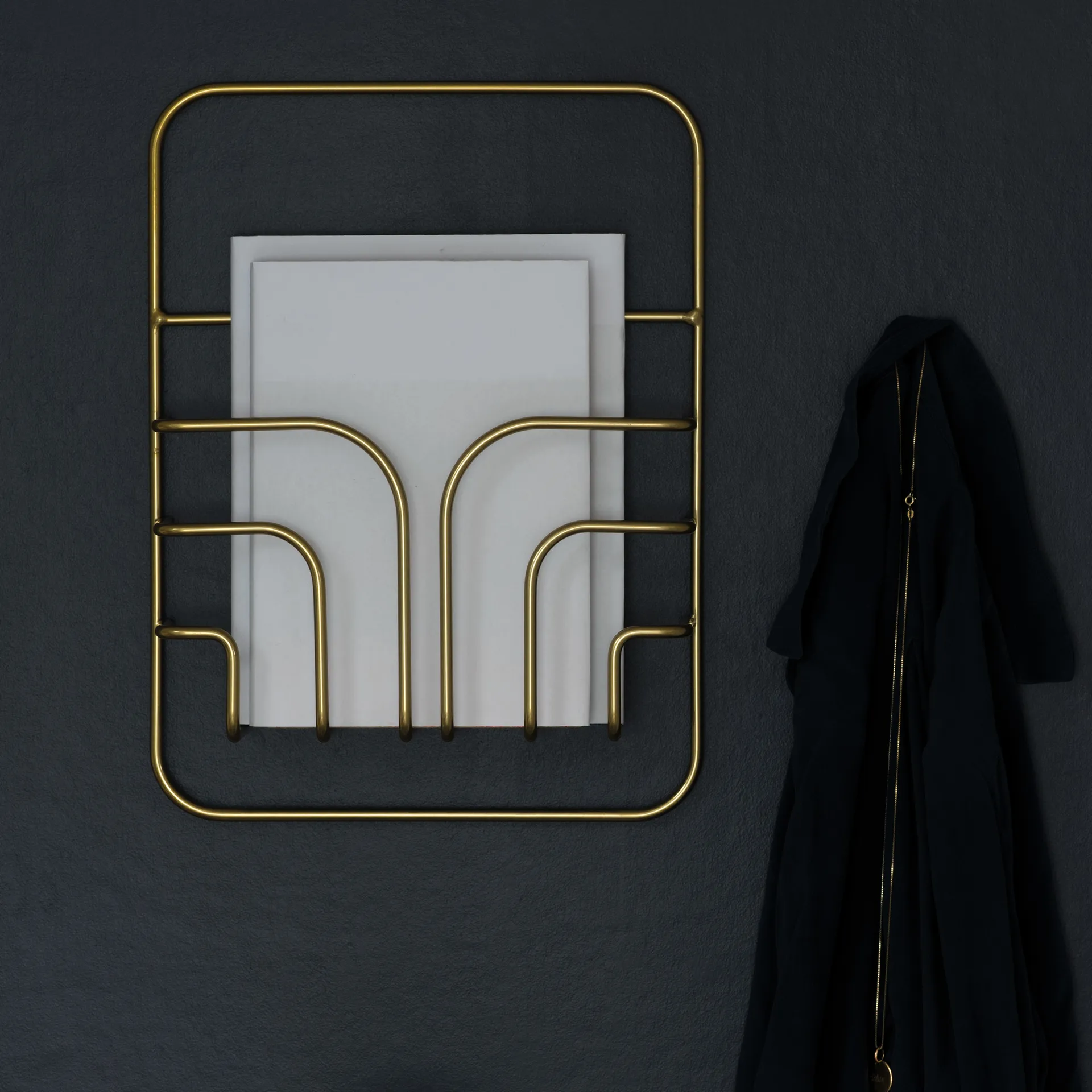 Now S マガジンラック, brass Maze | メイズ