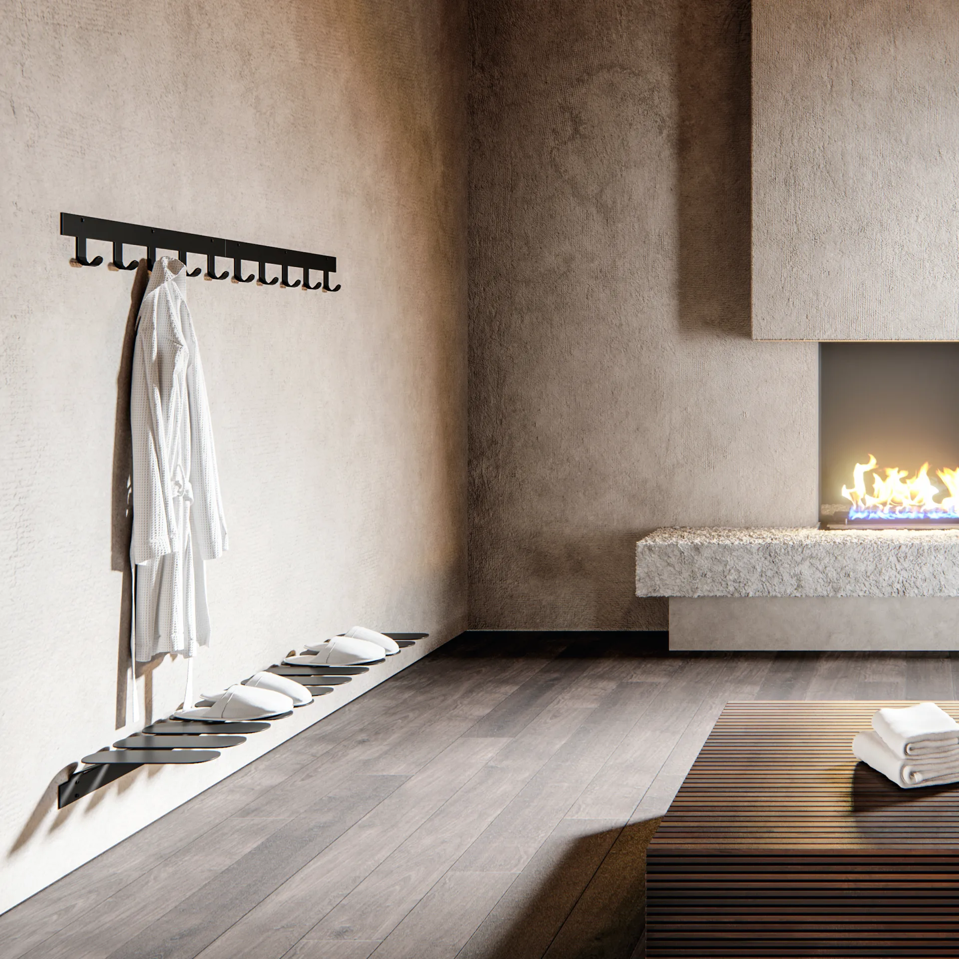 Only フック コートラック, black Maze | メイズ