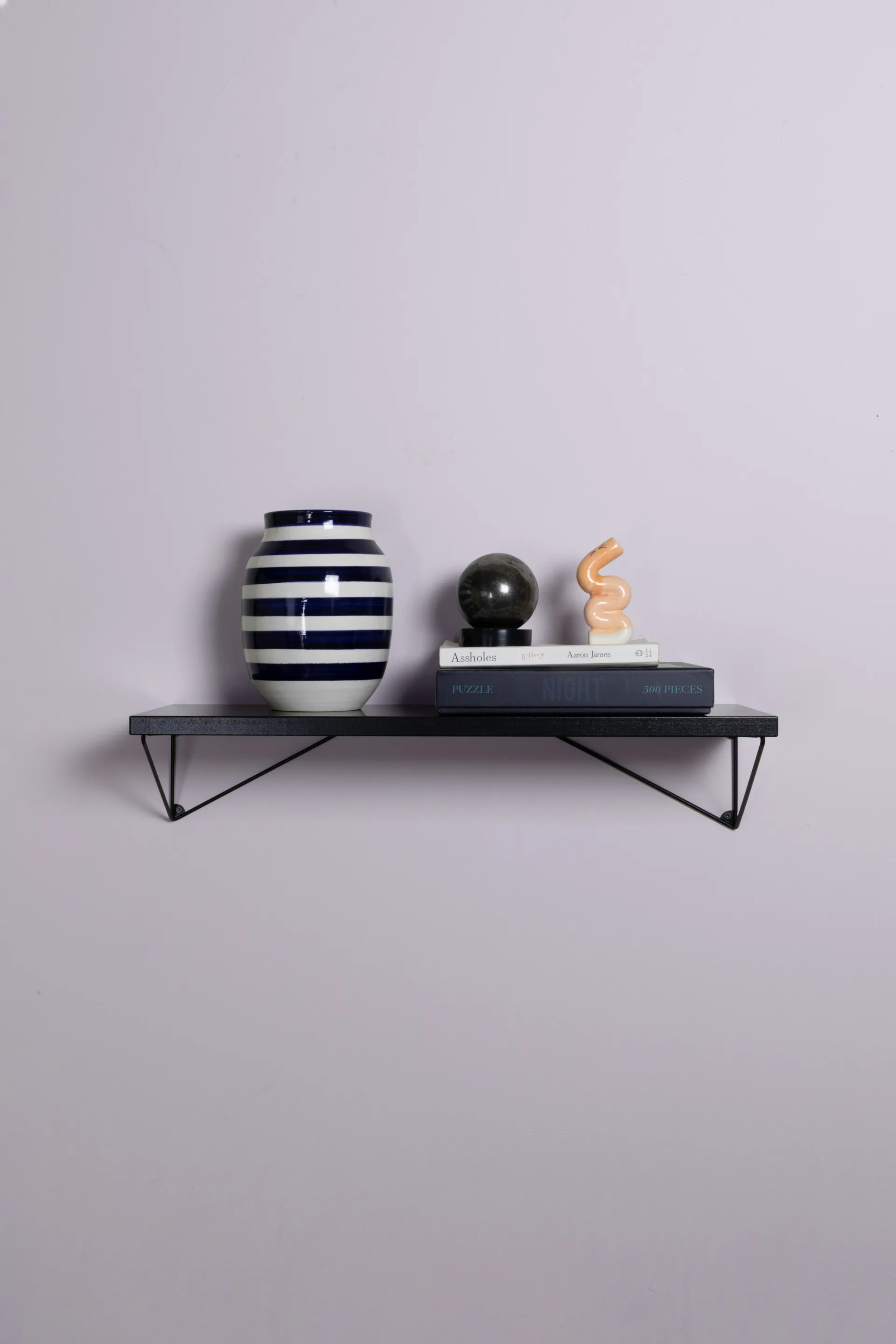 Pythagoras シェルフ 60 cm, Black Maze | メイズ