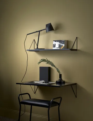 Pythagoras シェルフ, black, 20x80 cm - Maze