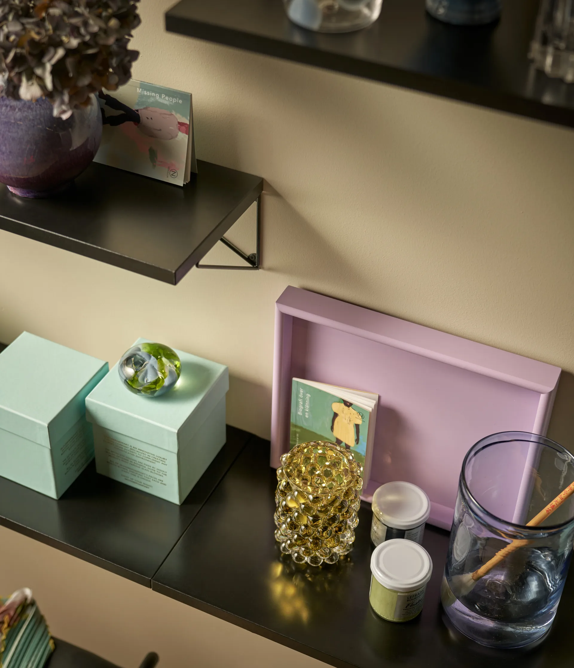 Pythagoras シェルフ, ラージ, black Maze | メイズ