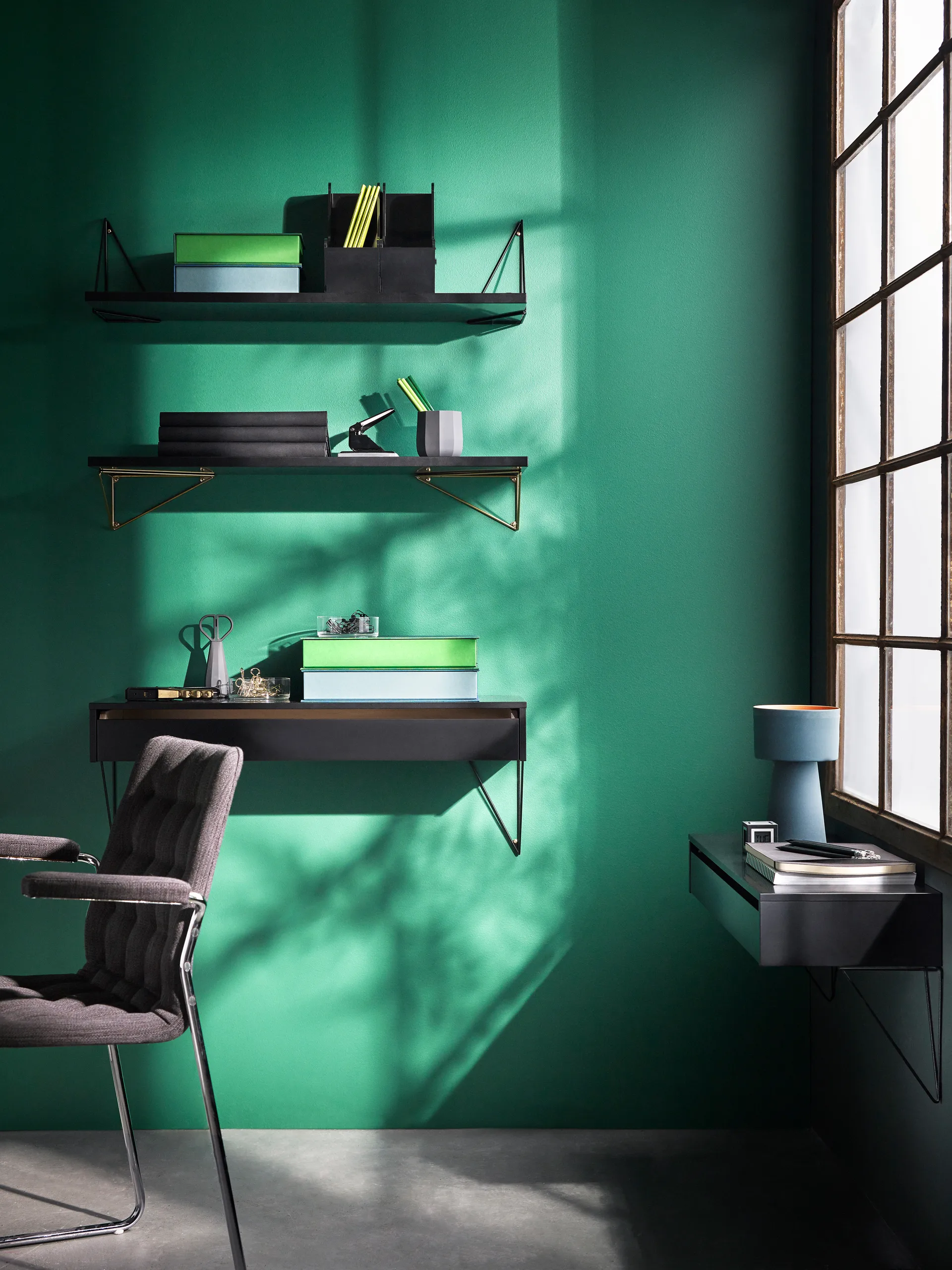 Pythagoras 引き出し L, black Maze | メイズ