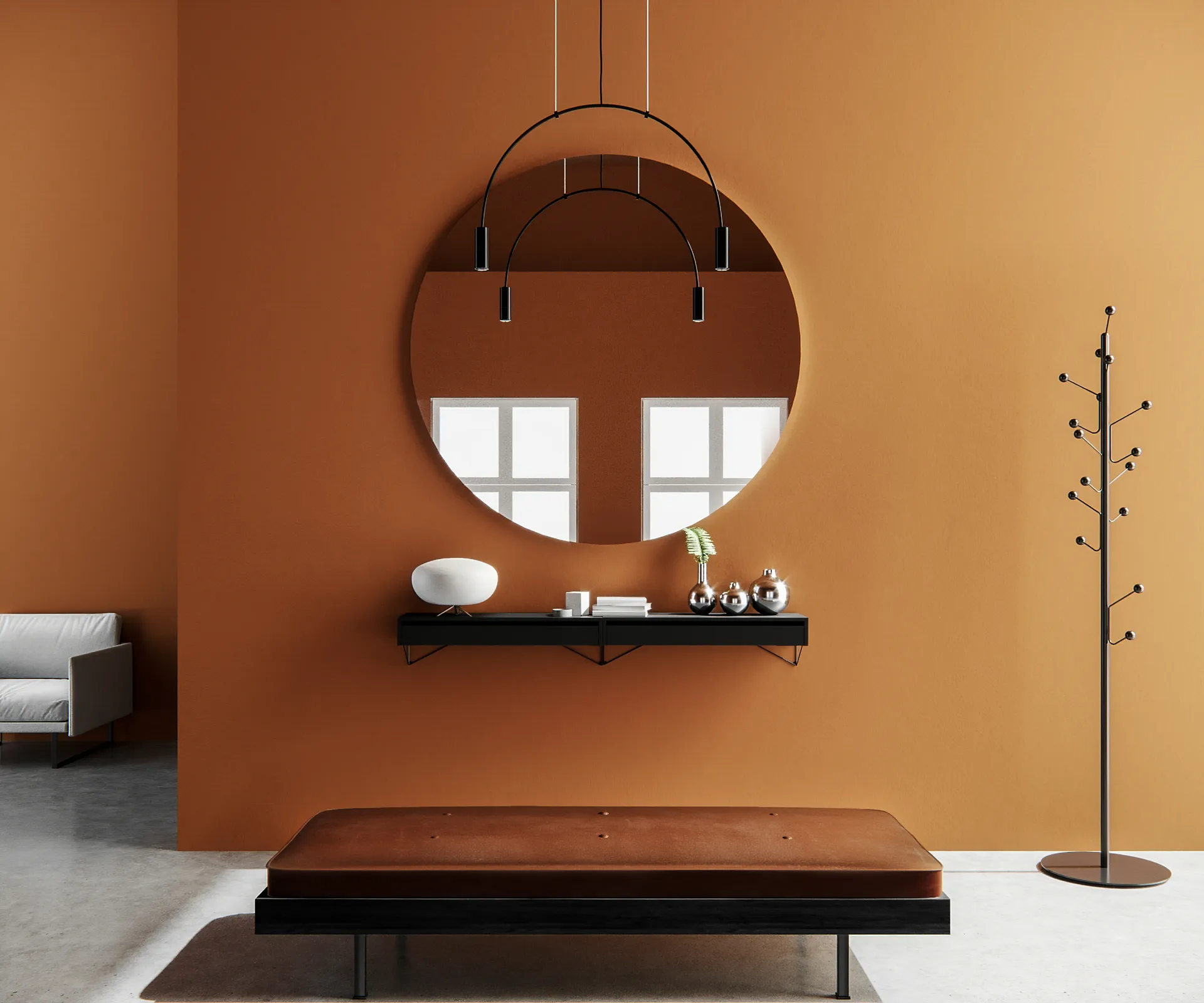 Pythagoras 引き出し L, black Maze | メイズ